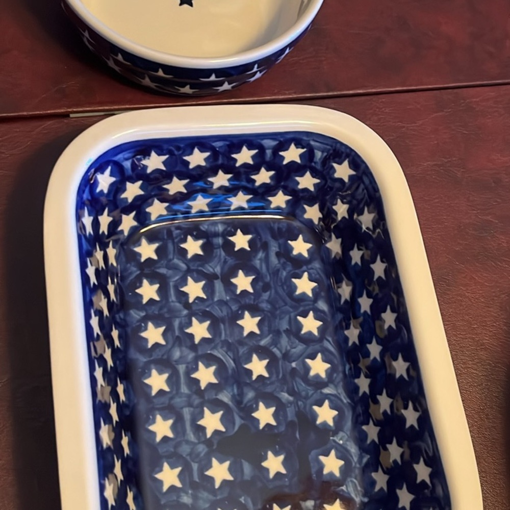 Boleslawiec stars and stripes forever